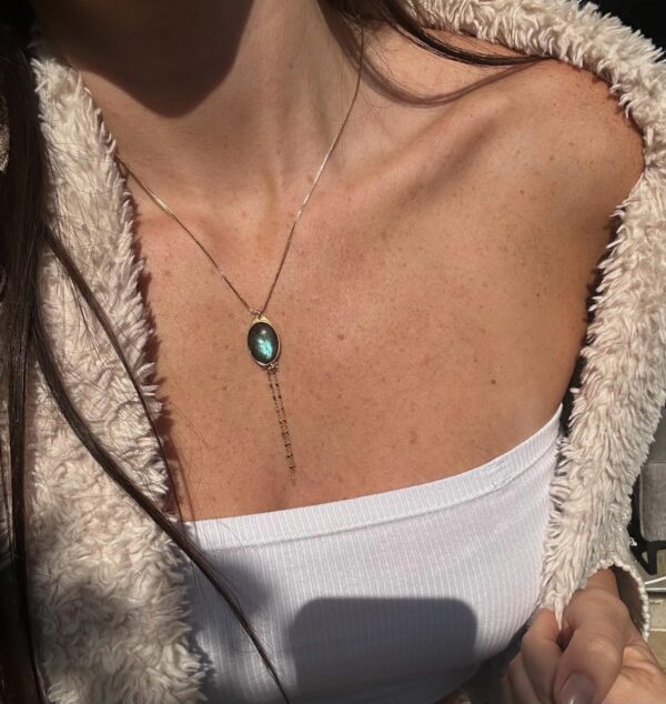 ⁦MINI GOLD LULIT NECKLACE⁩ – תמונה ⁦3⁩